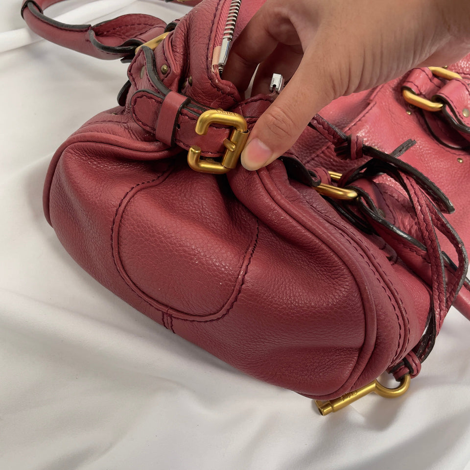 Pre-owned Chloé 2009 pink paddington