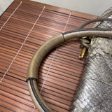 Pre-owned CHLOÉ 2008 limited editon python paddington bag