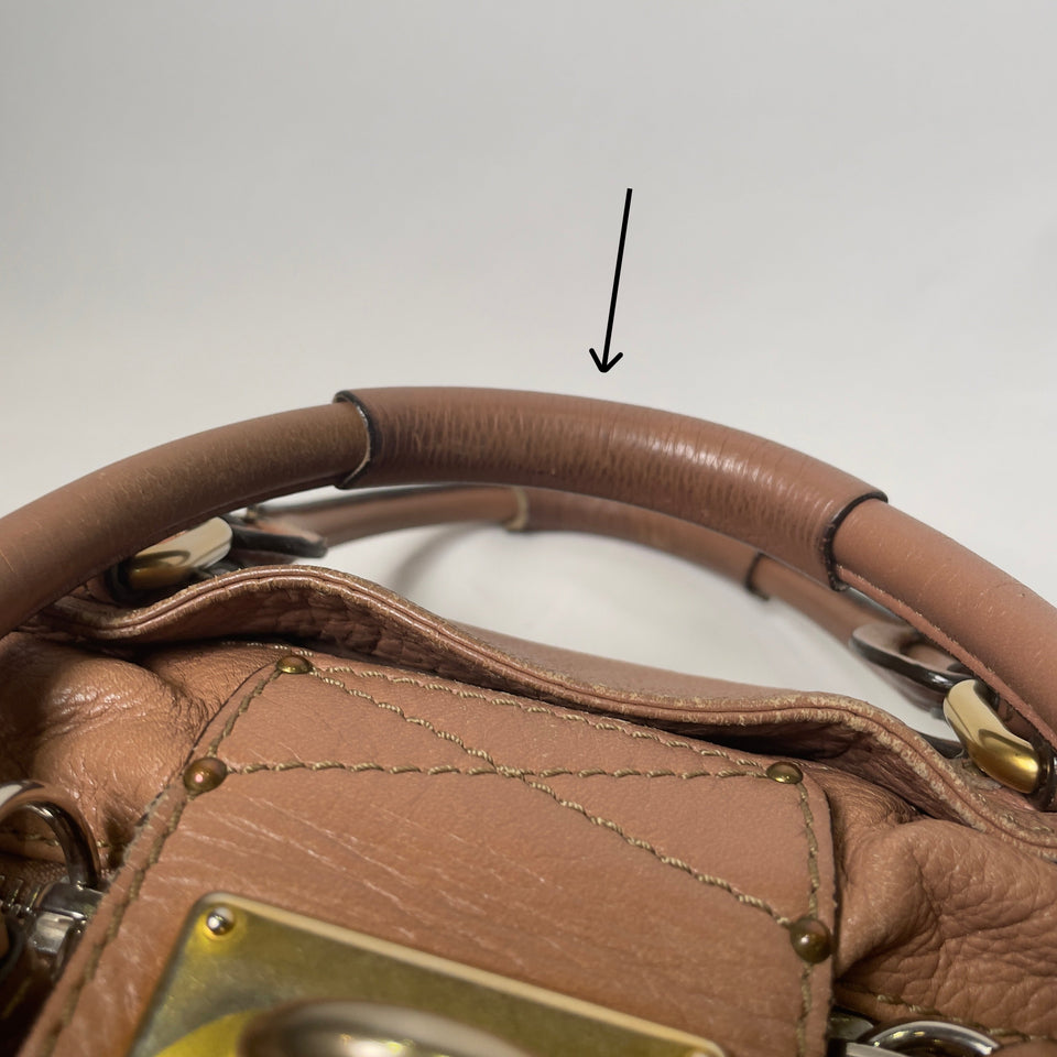 Pre-owned CHLOÉ 2009 dusty rose paddington medium