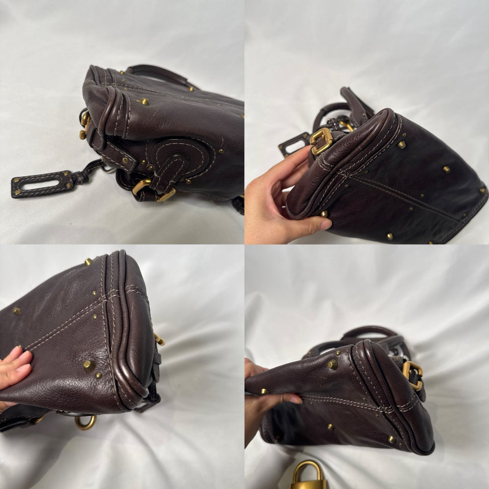 Pre-owned CHLOÉ 2007 brown mini paddington