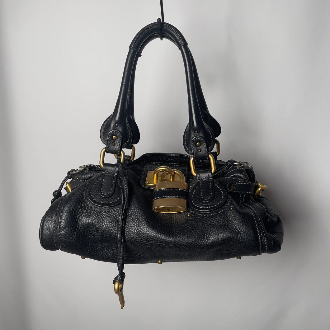 Pre-owned CHLOÉ 2009 paddington in black