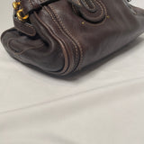 Pre-owned CHLOÉ 2011 brown paddington bag Swarovski