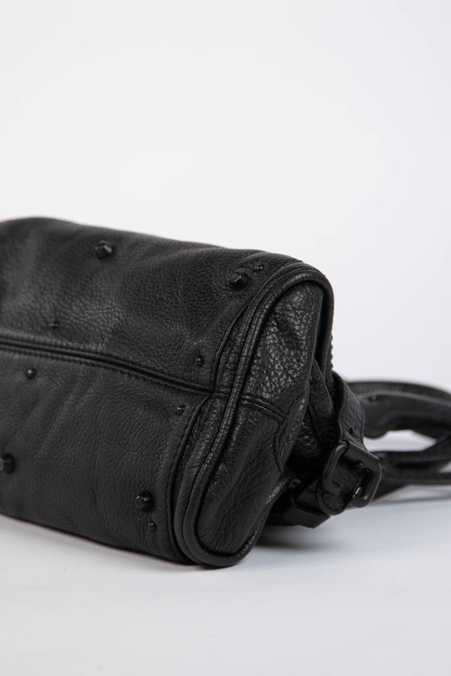 Pre-owned RARE 2000s Chloe Black Leather Paddington Small Shoulder Bag