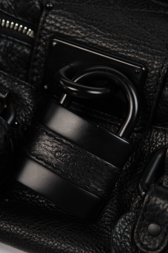 Pre-owned RARE 2000s Chloe Black Leather Paddington Small Shoulder Bag