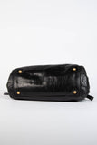 Pre-owned 2000s Miu Miu Black Leather Shoulder Bag