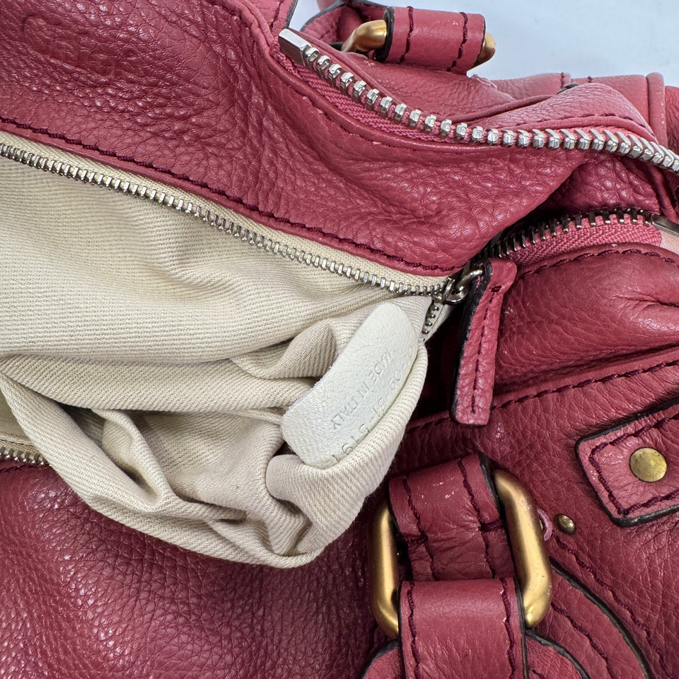 Pre-owned Chloé 2009 pink paddington