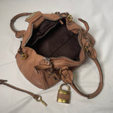 Pre-owned CHLOÉ 2009 dusty rose paddington medium