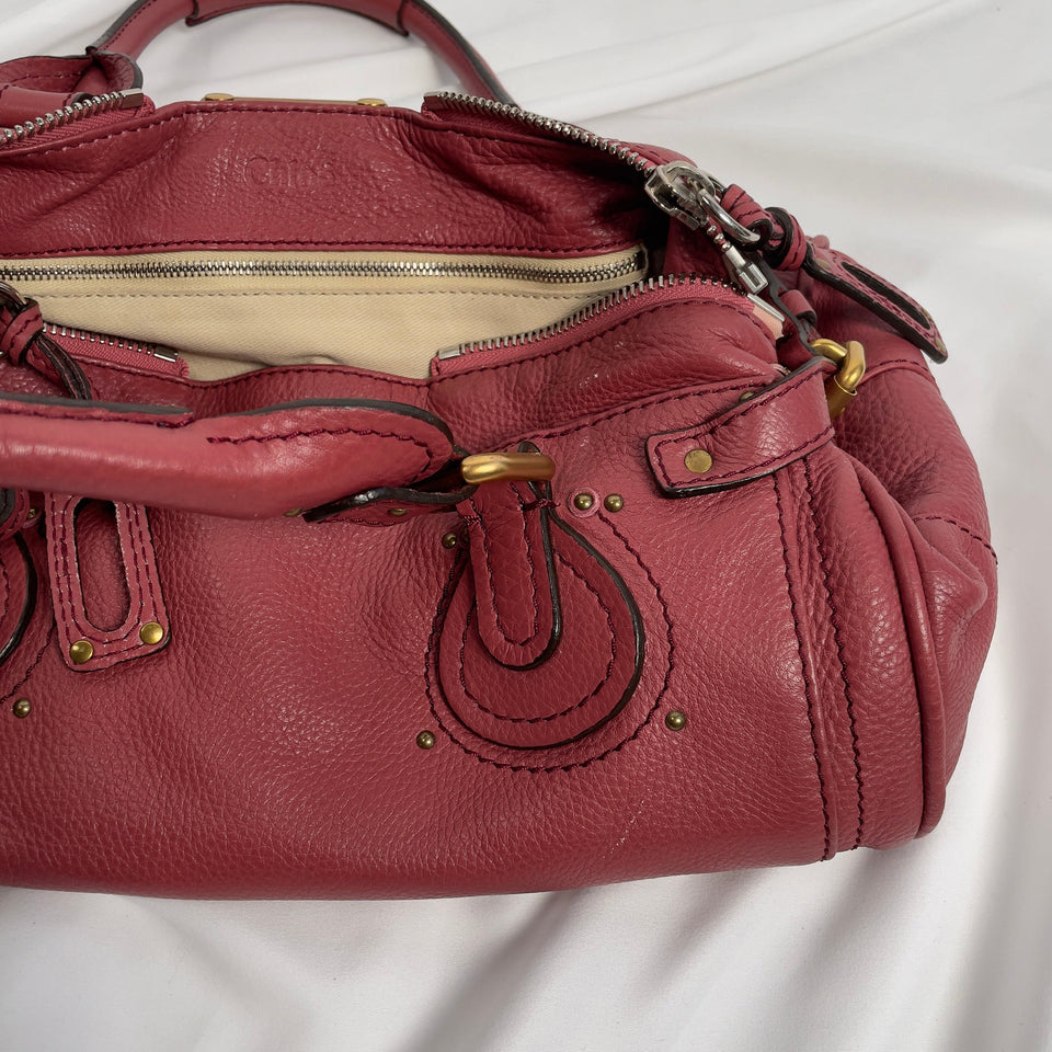 Pre-owned Chloé 2009 pink paddington