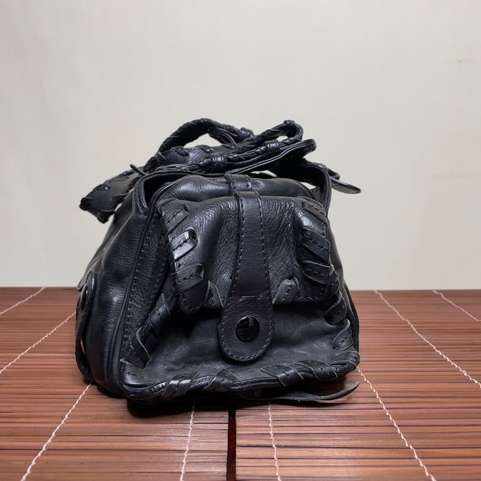 Pre-owned CHLOÉ oil slick silverado bag