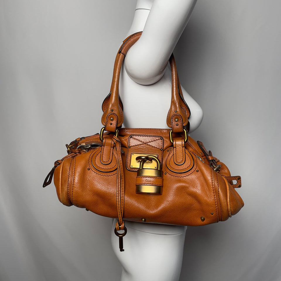 Pre-owned CHLOÉ 2006 orange paddington