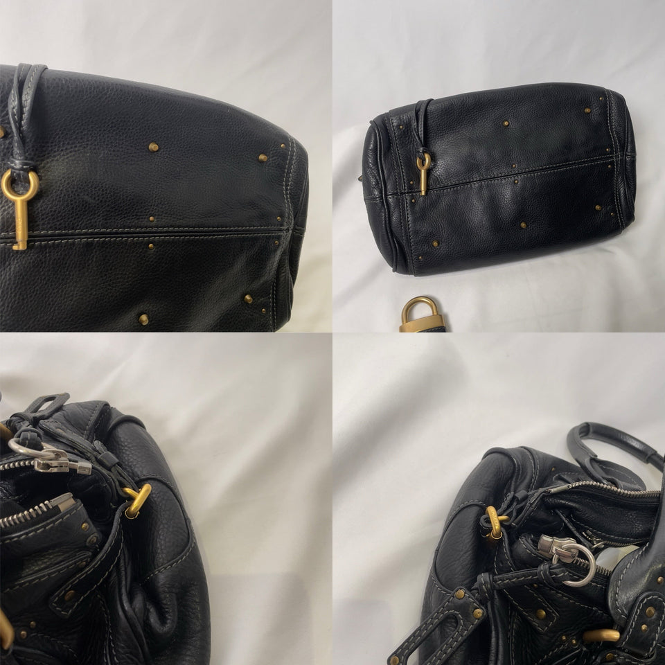 Pre-owned CHLOÉ 2009 paddington in black