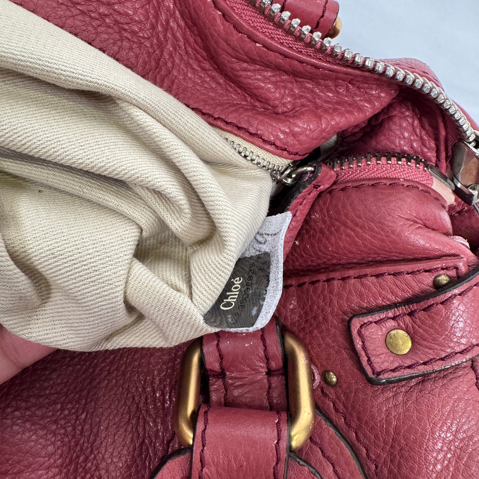 Pre-owned Chloé 2009 pink paddington