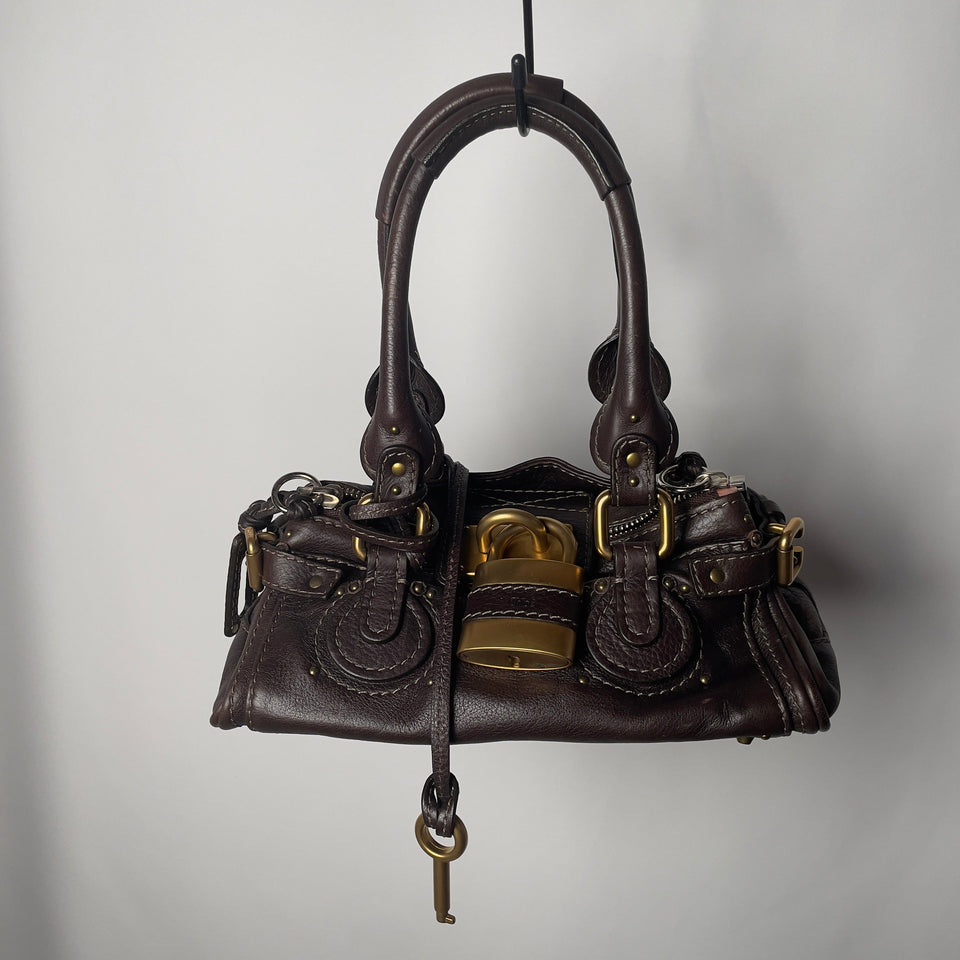 Pre-owned CHLOÉ 2007 brown mini paddington