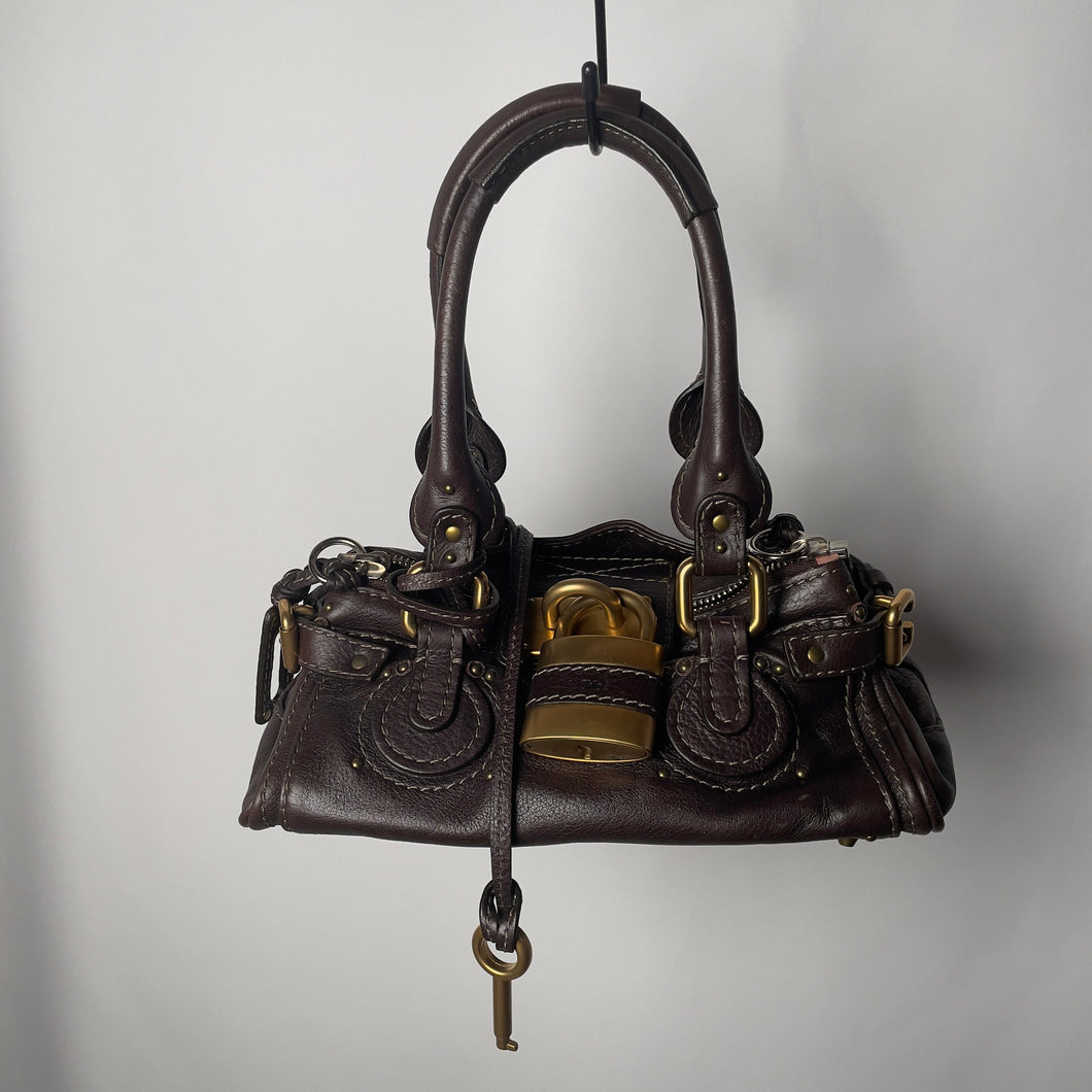 Pre-owned CHLOÉ 2007 brown mini paddington