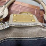 Pre-owned CHLOÉ 2008 limited editon python paddington bag