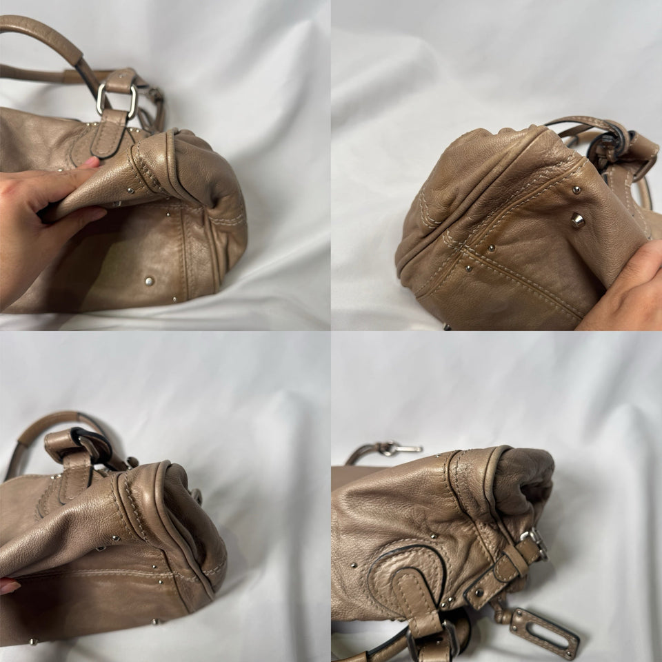 Pre-owned CHLOÉ 2007 light silver paddington