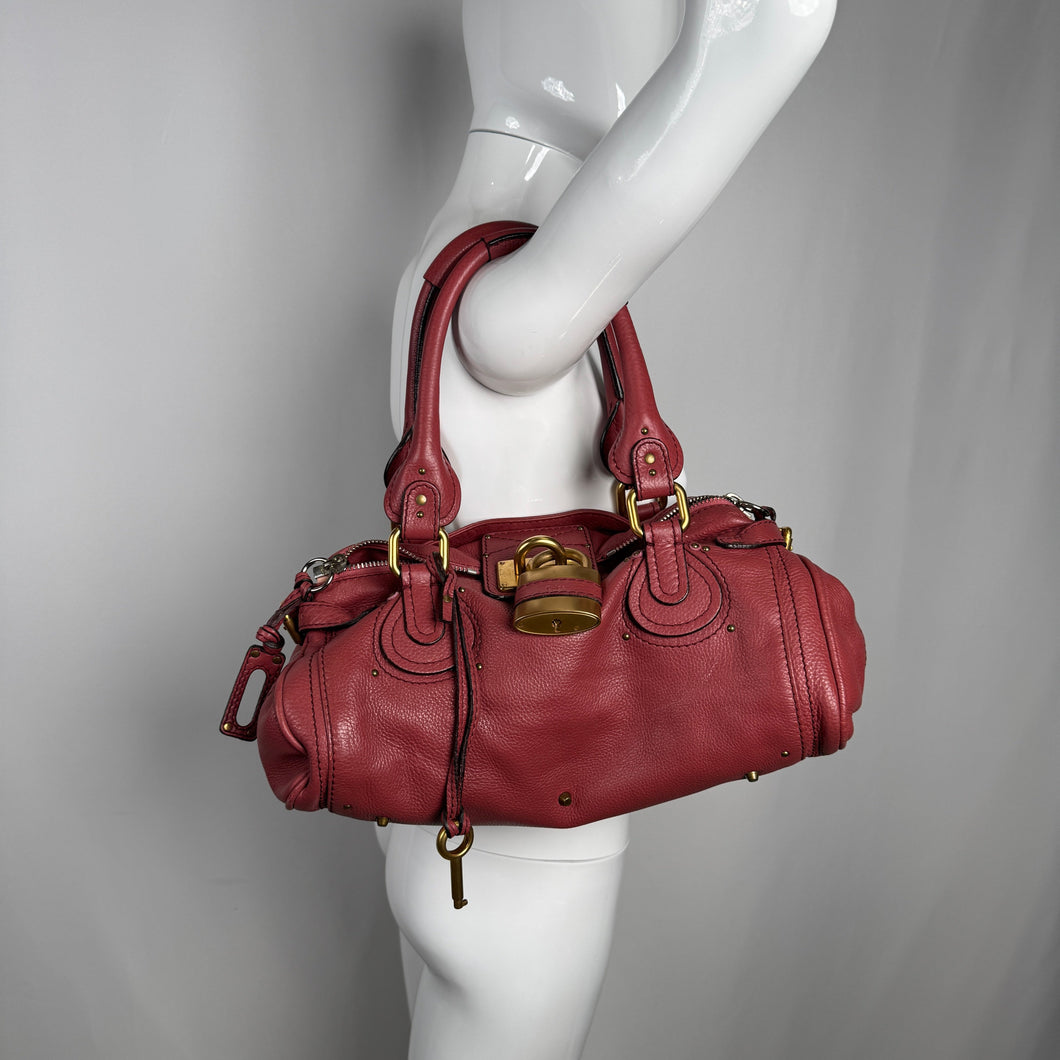 Pre-owned Chloé 2009 pink paddington