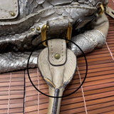 Pre-owned CHLOÉ 2008 limited editon python paddington bag