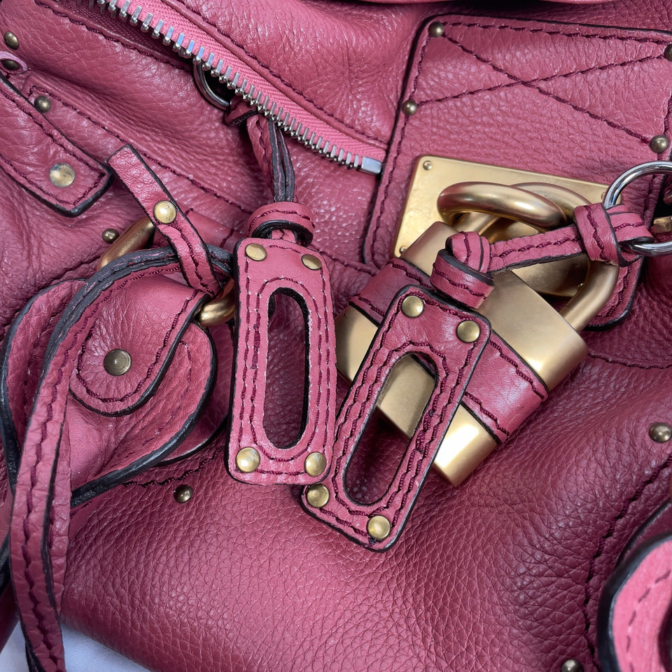 Pre-owned Chloé 2009 pink paddington