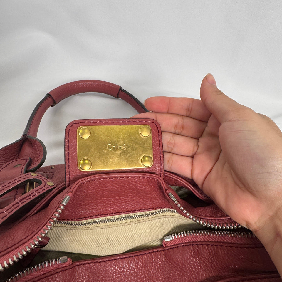 Pre-owned Chloé 2009 pink paddington