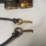 Pre-owned CHLOÉ 2011 brown paddington bag Swarovski