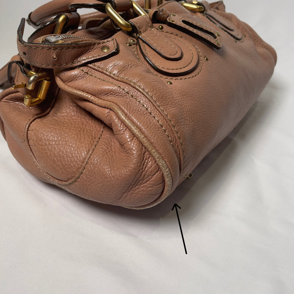 Pre-owned CHLOÉ 2009 dusty rose paddington medium