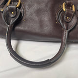 Pre-owned CHLOÉ 2011 brown paddington bag Swarovski