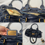 Pre-owned CHLOÉ 2005 navy paddington