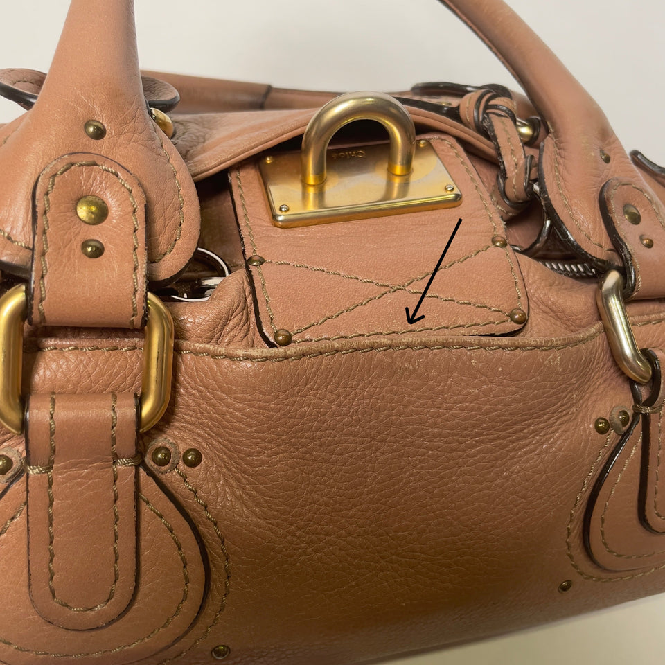 Pre-owned CHLOÉ 2009 dusty rose paddington medium