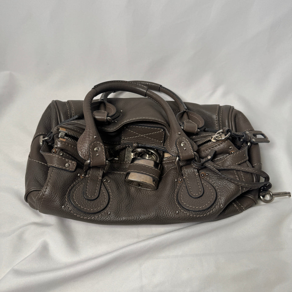 Pre-owned CHLOÉ 2007 paddington in dark grey