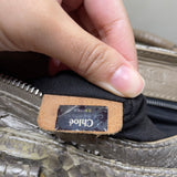 Pre-owned CHLOÉ 2008 limited editon python paddington bag