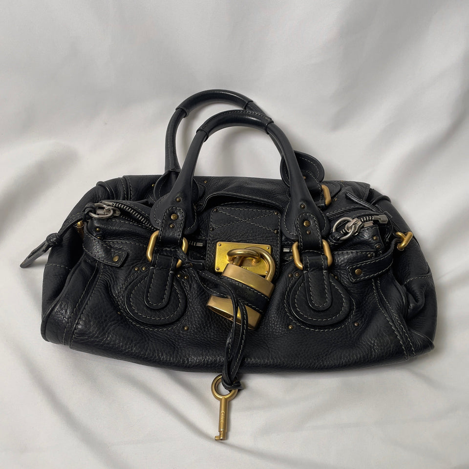 Pre-owned CHLOÉ 2009 paddington in black