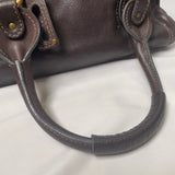 Pre-owned CHLOÉ 2011 brown paddington bag Swarovski