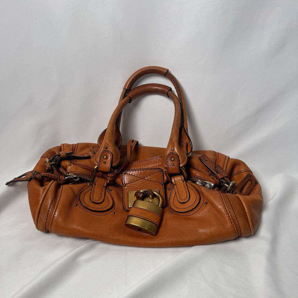 Pre-owned CHLOÉ 2006 orange paddington