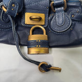 Pre-owned CHLOÉ 2005 navy paddington