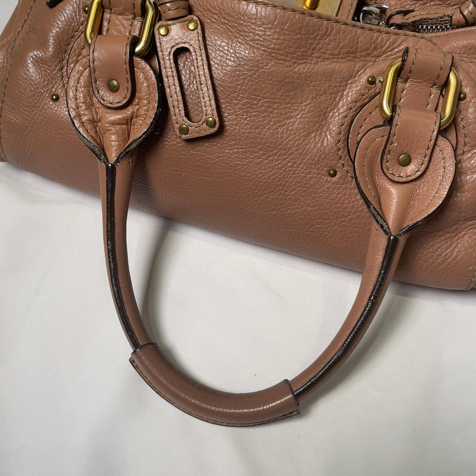 Pre-owned CHLOÉ 2009 dusty rose paddington medium