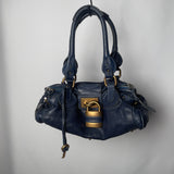 Pre-owned CHLOÉ 2005 navy paddington