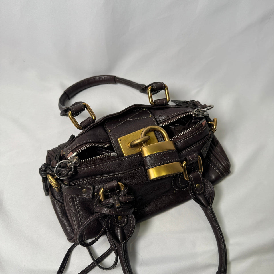 Pre-owned CHLOÉ 2007 brown mini paddington