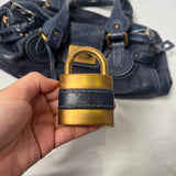 Pre-owned CHLOÉ 2005 navy paddington