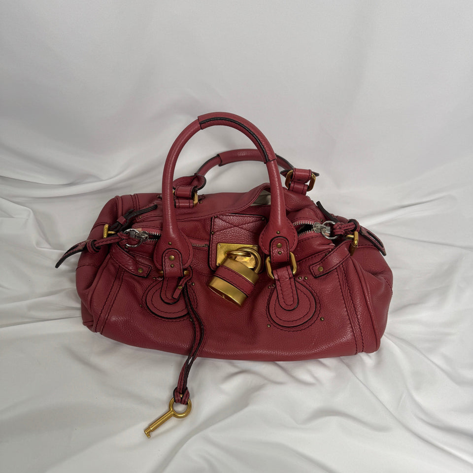 Pre-owned Chloé 2009 pink paddington