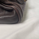 Pre-owned CHLOÉ 2011 brown paddington bag Swarovski