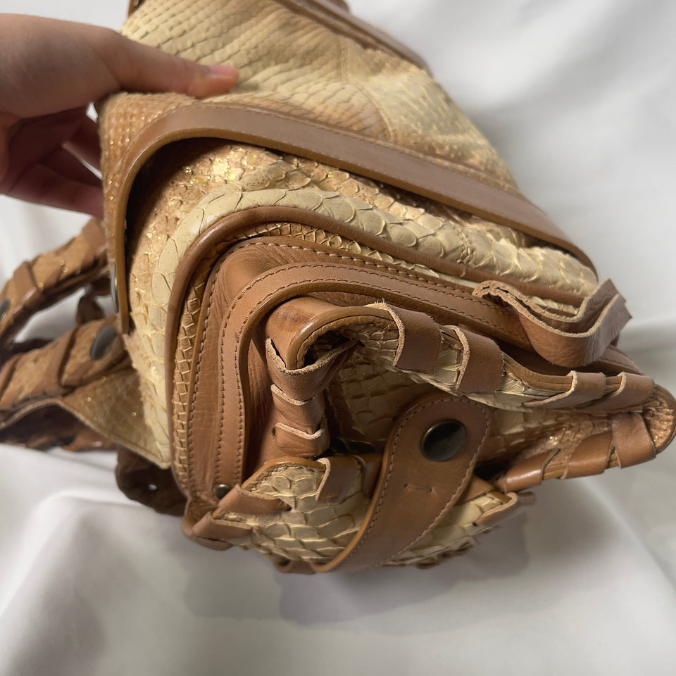 Pre-owned CHLOÉ glitter 2005 Silverado