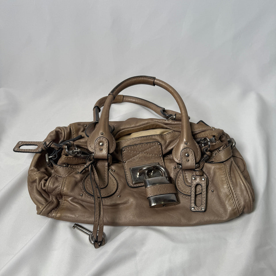 Pre-owned CHLOÉ 2007 light silver paddington