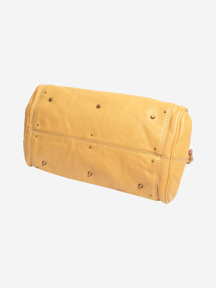 Pre-owned CHLOE Mustard Paddington leather bag