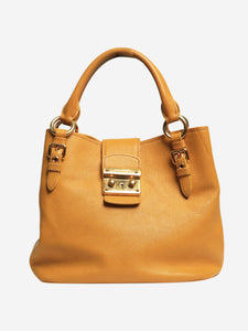 Pre-owned CHLOE Mustard leather 2way bag