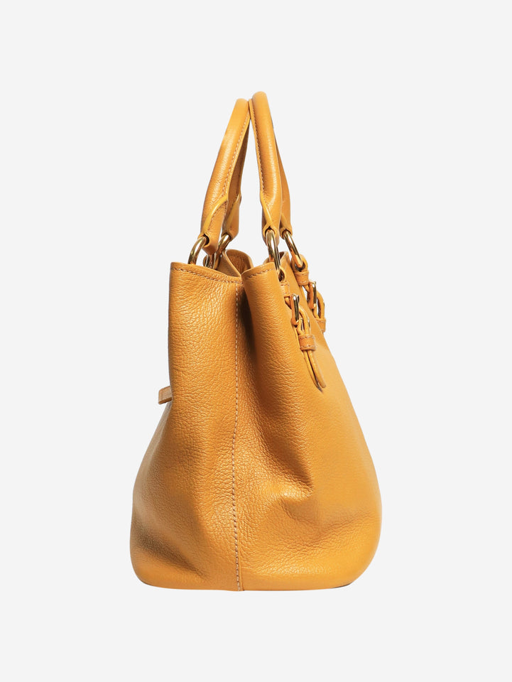 Pre-owned CHLOE Mustard leather 2way bag