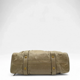 Pre-owned Miu Miu handbag Vitello Lux with shoulder strap made of beige leather