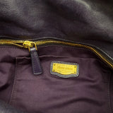 Miu Miu handbag Vitello Satchel purple