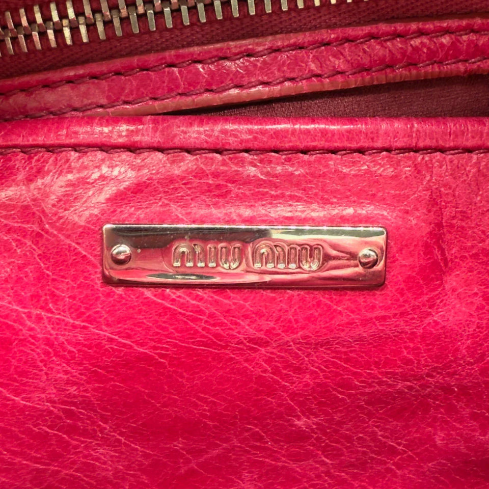 Miu Miu handbag Vitello pink