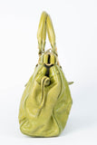 Pre-owned 2000s Miu Miu Green Vitello Shoulder Bag